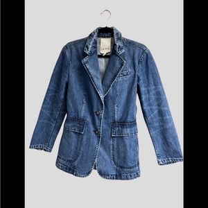 LA VIE DENIM BLAZER Preowned Size-S